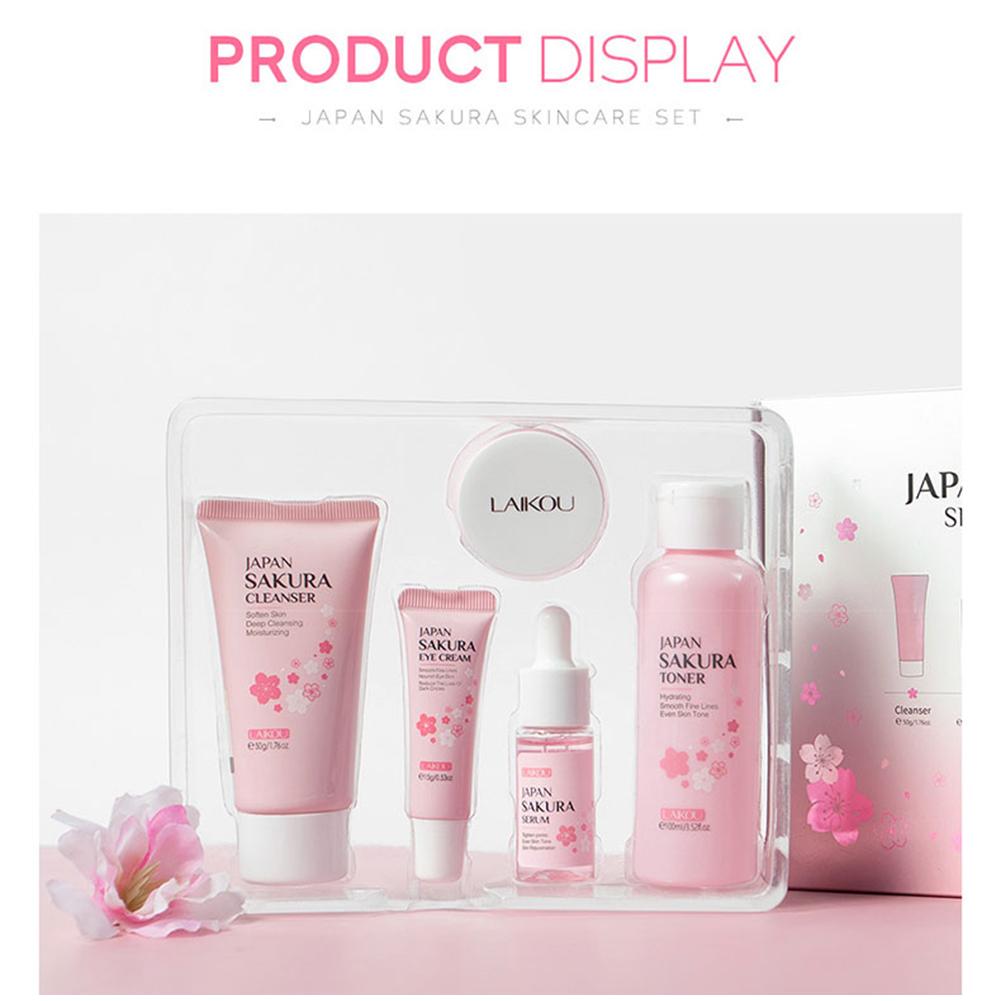 5/3pcs/Set Sakura Skin Care Se - Skincare Centella review and price